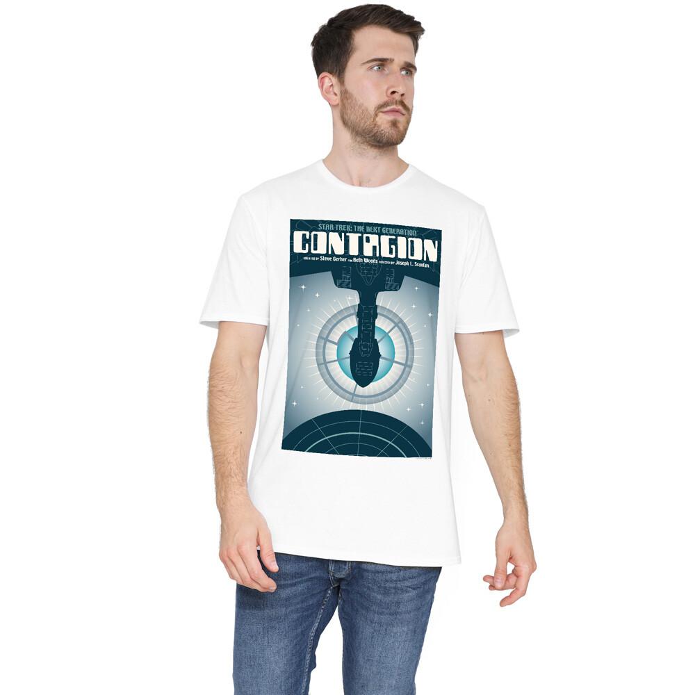Star Trek TNG Season 2 Episode 11 T-Shirt S-2XL White S