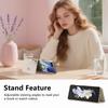 Luxury Ring Holder Zipper Cards Wallet Leather Case For Samsung Z Flip 7 6 5 4 Comfortable Grip Shockproof  Makeup Mirror Cover