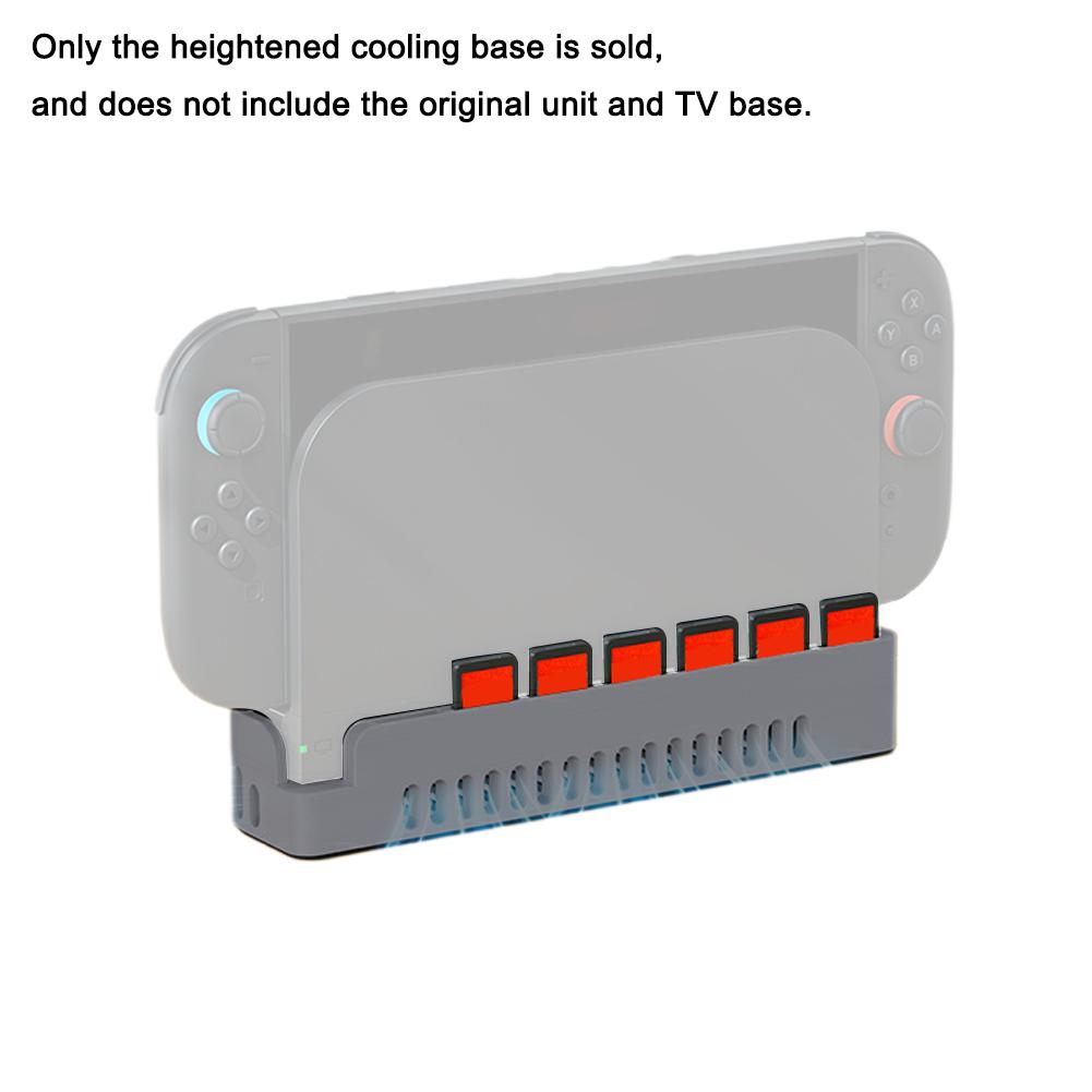 Heat Dissipation Base For Switch 2 Host Cooling Fan Base NGC HUB Expansion NS 2 Large Wall Bracket For Gaming Consoles