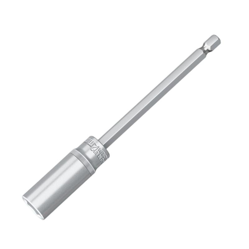 Extra Long Socket Wrench 4-14mm Hex Bit Socket Nut Driver for Screwdriver Easy Installation and Mechanical Repairs Tool