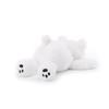Apricot Lamb Sleeping Polar Bear Plush Toy for Kids, Soft and Cute, Fluffy Sleeping Polar Bear for Girls and Boys, 25cm