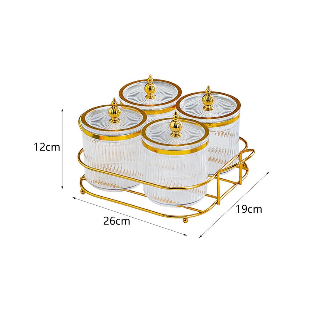 Trockenfrüchteplatte mit Deckel Versiegelte Zuckerdosen Hochzeitsnussplatte Küchengewürzgläser für Party Hochzeit Wohnzimmer Feiertag Nuss