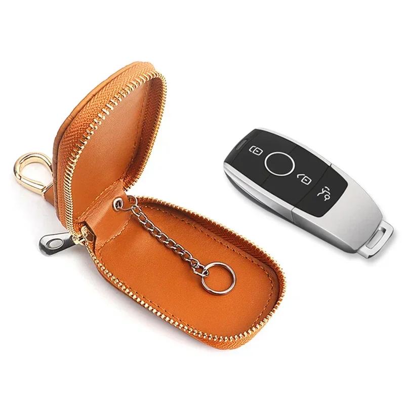 2025 Hot Car Key Protective Bag Key Chain Holder Keyring for Mazda MS CX5 CX3 CX9 CX7 CX6 MX5 CX9 6 Protege RX7 Atenza Accessori