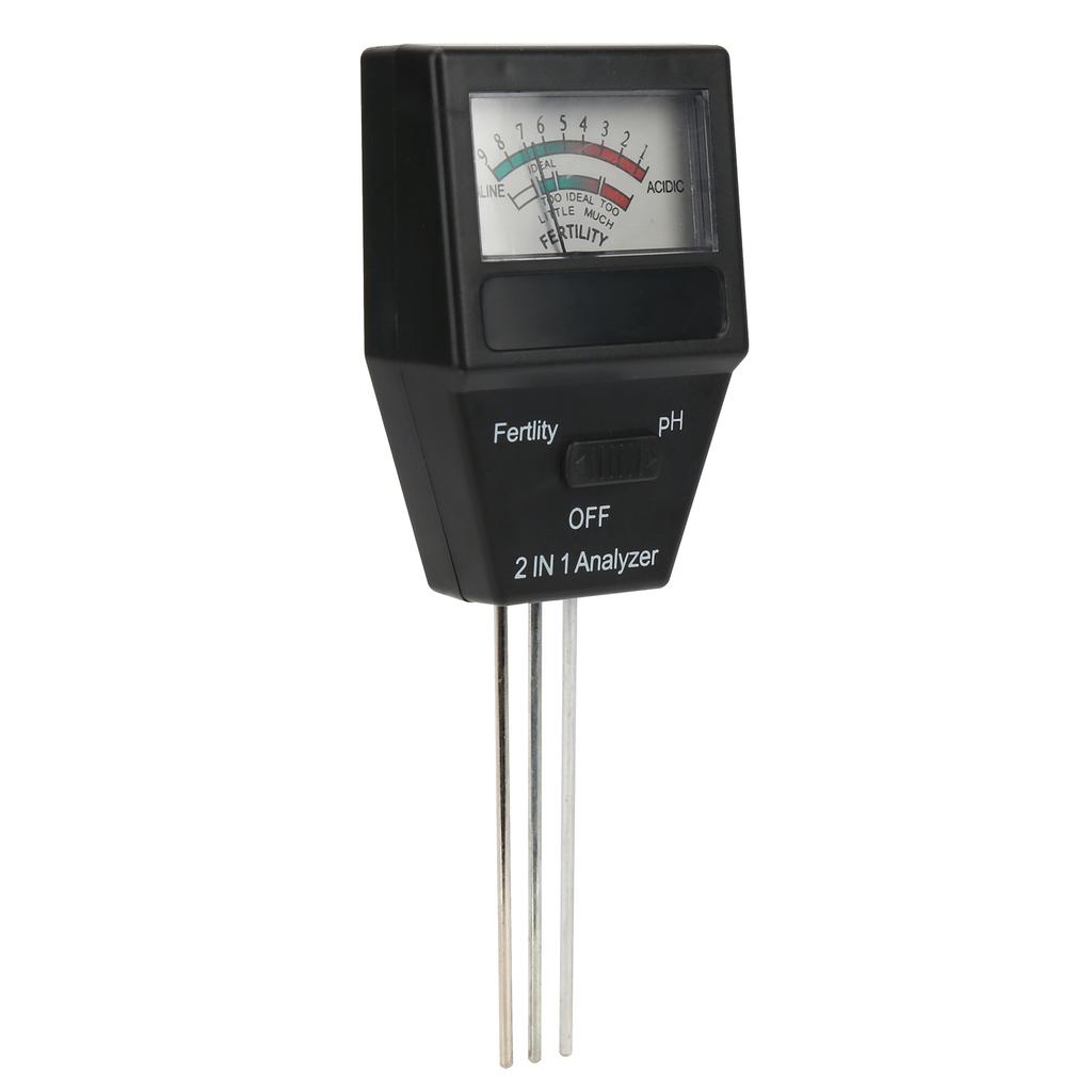 3 in 1 Soil Tester Soil Moisture PH Illumination Meter MultiFunctional Soil Analyzer
