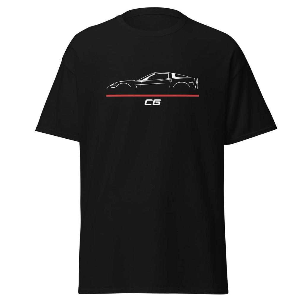 C6 Corvette LS2 Base Model Clean Everyday Cruiser Graphic Tee T-Shirt Gift