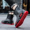 High Quality  Black Red Low-Top Rain Boots for Men Women Fashionable Outdoor Waterproof Boot with Round Toe-for Autumn