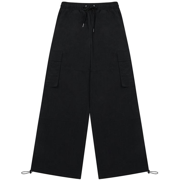 Kinetikeullo Nylon Cargo Pants (Black)