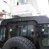 For Land Rover Defender 90 110 130 2004-2019 Aluminum Alloy Black Car Tailgate Roof Trim Panel Cover Sticker Car Accessories