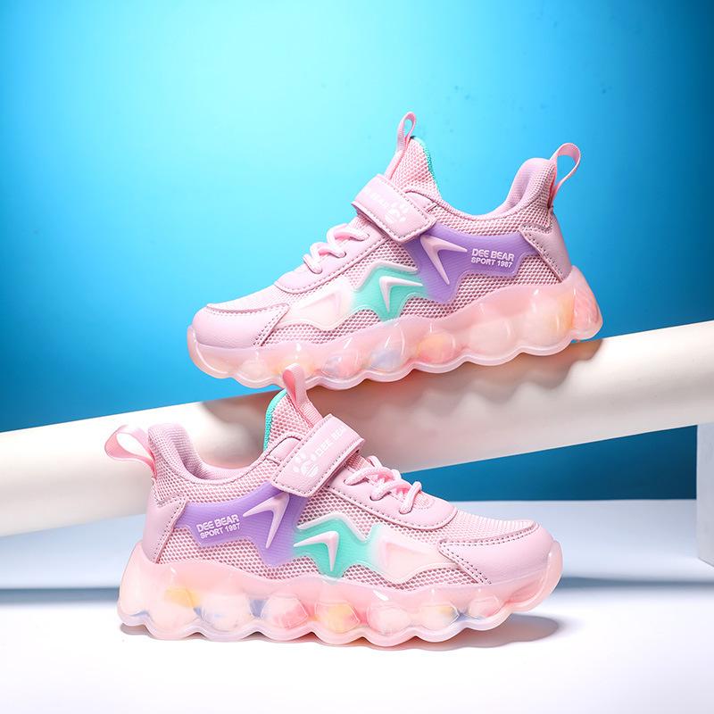 Middle school students, primary school students, mesh breathable new mesh shoes, children's shoes, spring boys, sports shoes, boys 2025