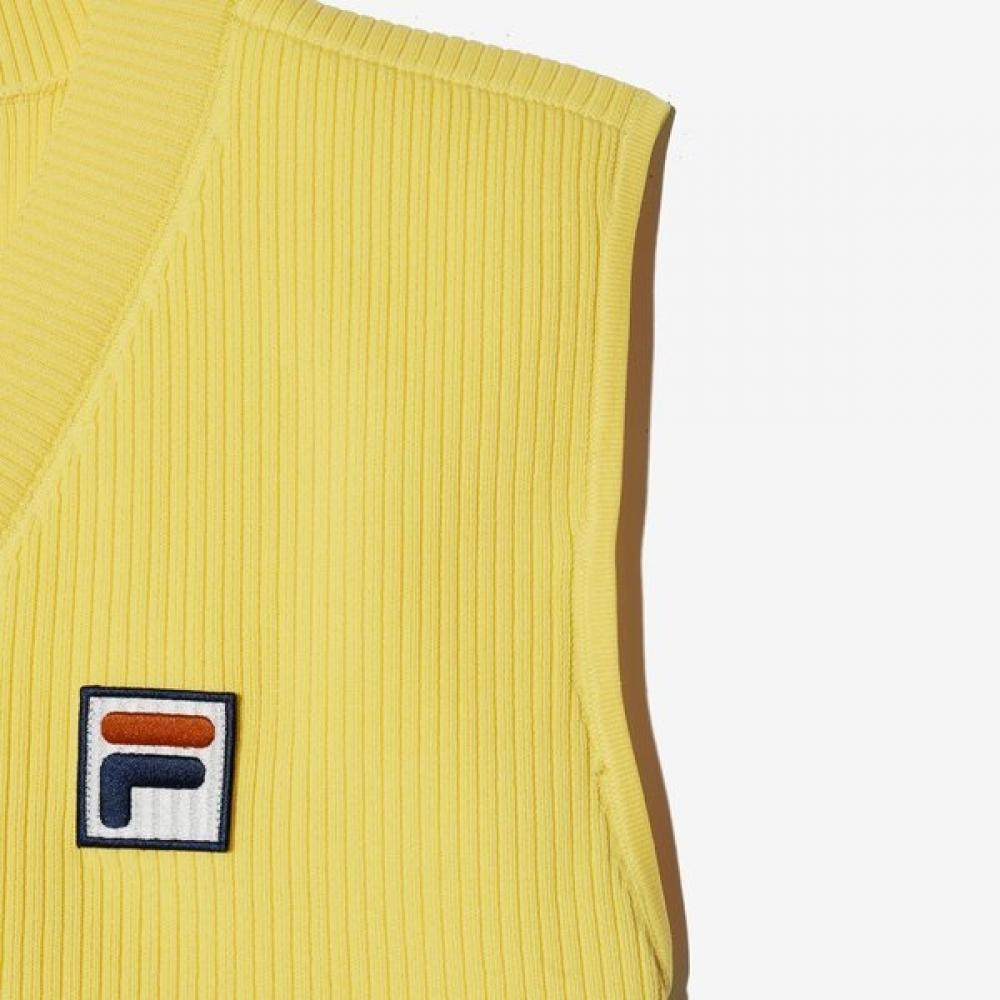 Fila Hailey Bieber V Neck Knit Vest