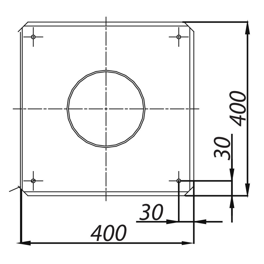 ADAM EW Roof plate fi 200