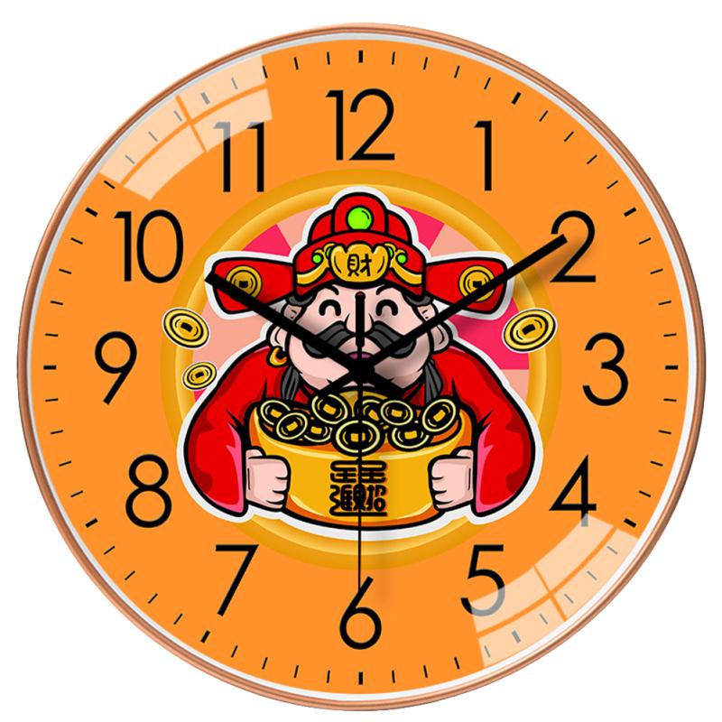 Çin Ulusal Tarzı Duvar Saati Sessiz Kuvars Hareketi Yatak Odası Oturma Odası Yemek Odası Için