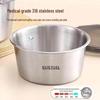 Xihe 316L Stainless Steel 600ml Sealed Food Container 2-Pack
