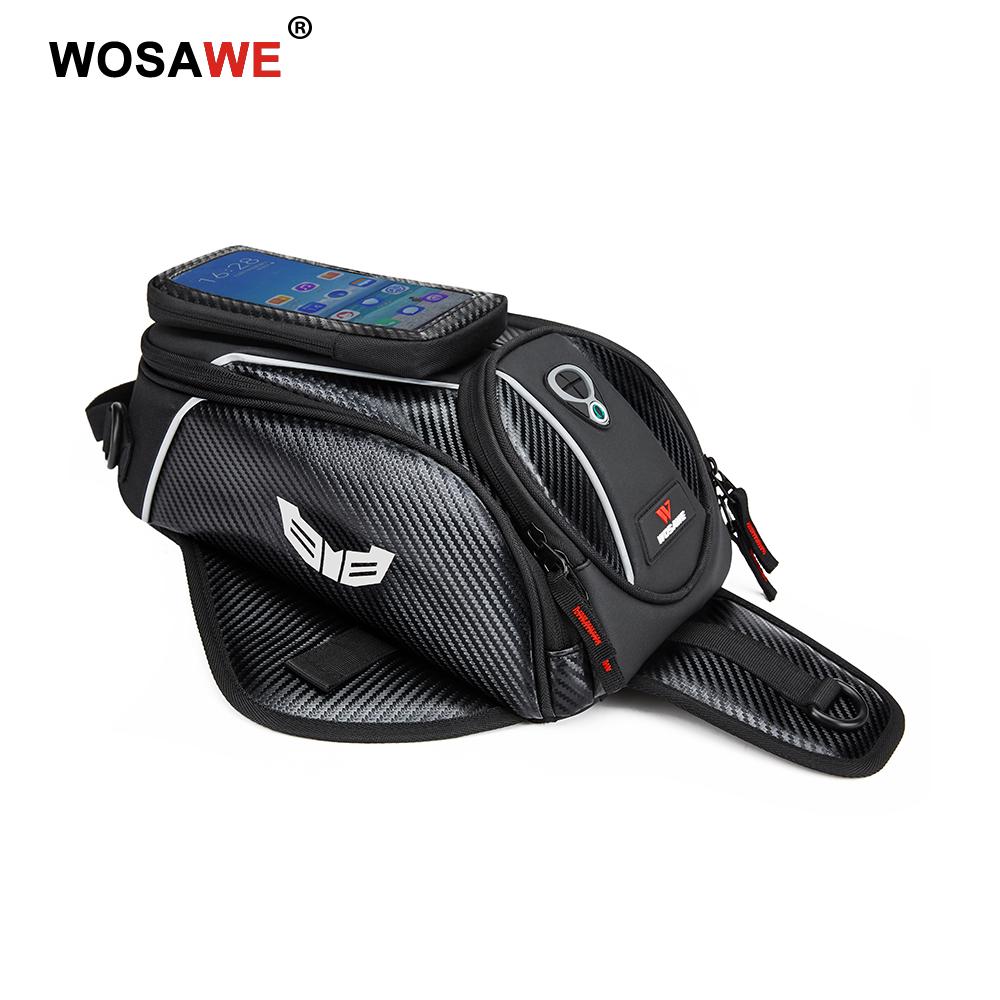 Motorbike Tank Bag Strong Magnet Slanting Single Shoulder Bag Waterproof M