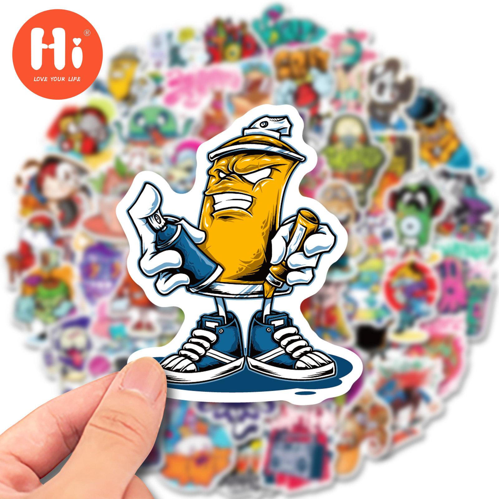 

50 шт. новые наклейки, милые наклейки для ноутбука, наклейки для мобильных телефонов