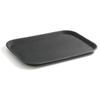 Non-slip, resistant waiter's tray 255x355cm black