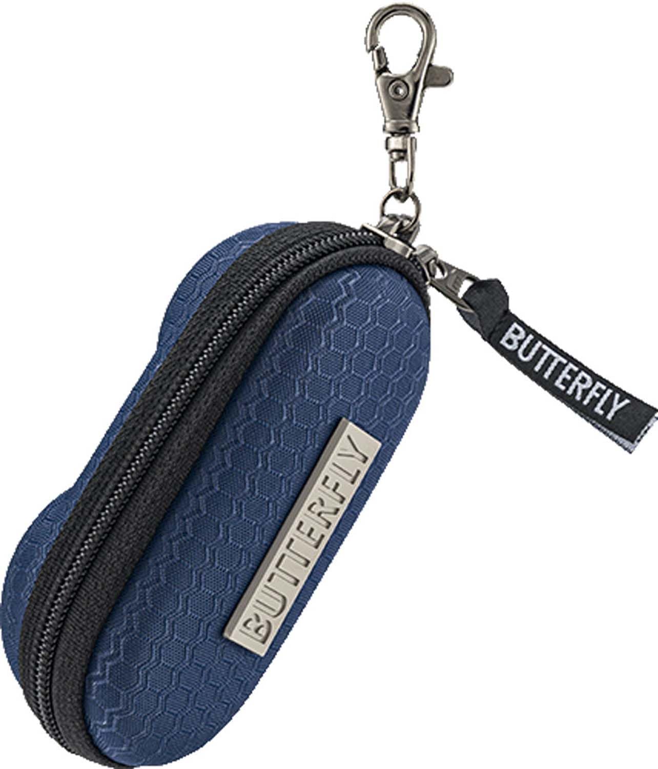 

Butterfly Table Tennis Ball Navy Case, Hexagonal, 2-Ball Holder,