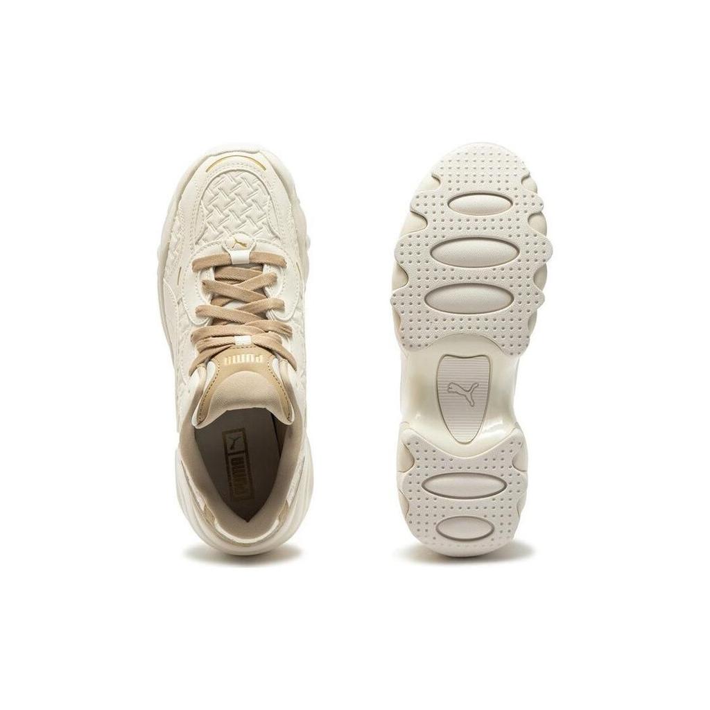 Puma  Pulsar Wedge Deboss - Pristine Women Sneakers Cream Prairie-Tan 396449-01