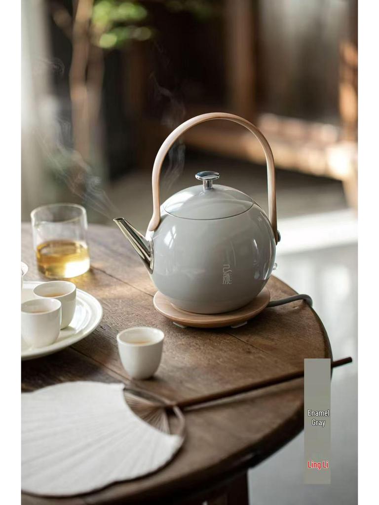 Ji Yan 2025 High-Value 304 Stainless Steel Electric Tea Kettle