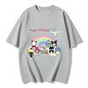 2026 HelloKitty Tee soft cotton short sleeve crew neck cute print lightweight summer top for Women daily casual wear