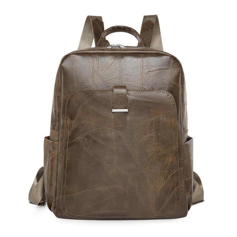 PU Soft Leather Large Capacity Commuting Women's Backpack