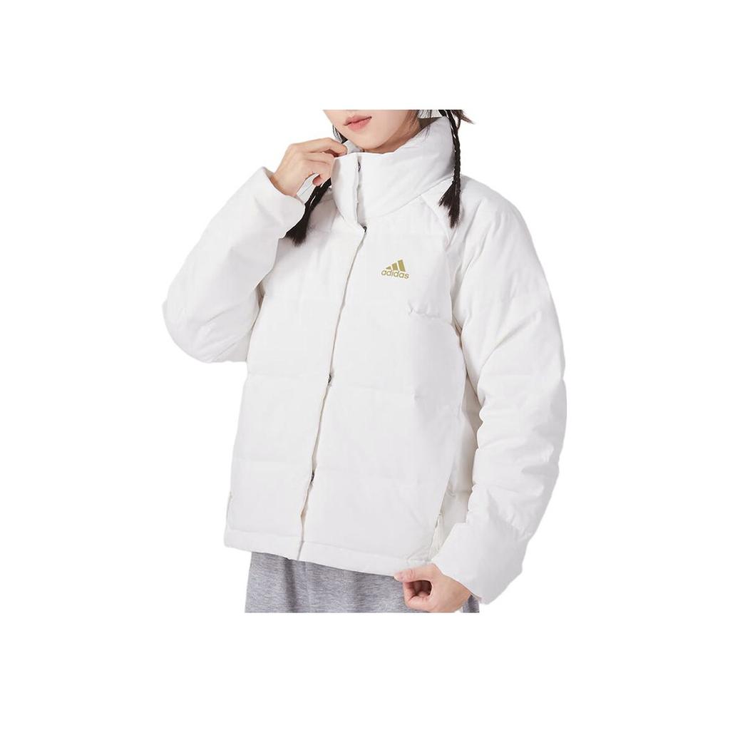 New Adidas Down Jackets Women's White IK3195