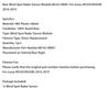 Rear Blind Spot Radar Sensor Module 88162-0E061 For Lexus RX350 RX450h 2016-2019