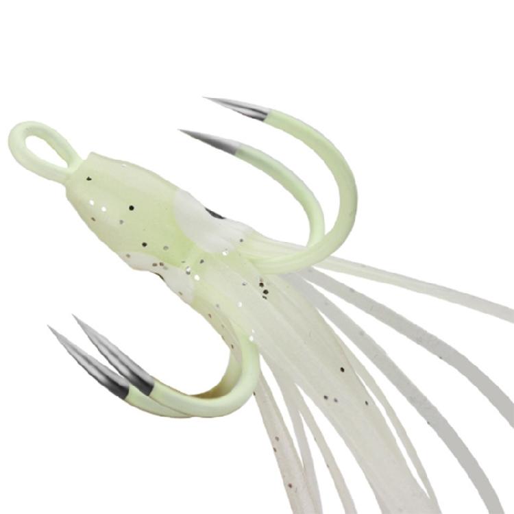 Fishing Wobbler Artificial Baits Crankbait Lure Fishing Tackle Accessories Glow Soft Jig Squid Skirt Baits