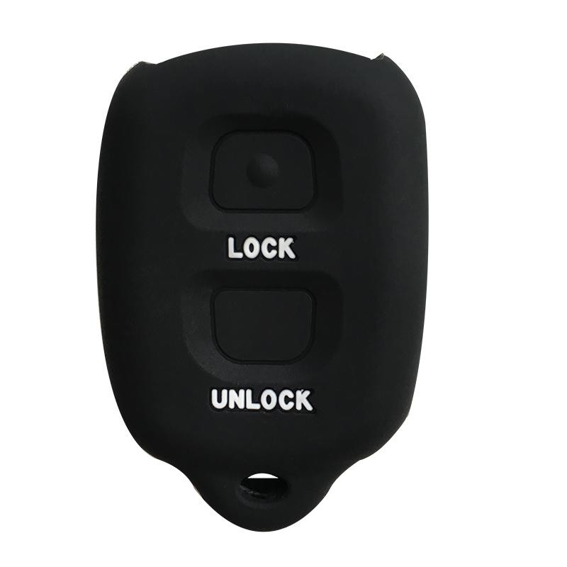 Key Cover for For Daihatsu Terios 2 Silicone Car Key Cover Protected FOB Shell Case for Avanza Rush Entry Remote Accessories