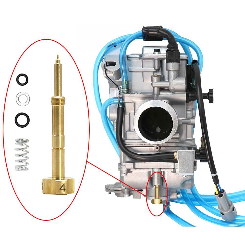 ZSDTRP Air Fuel Mixture Screw Adjuster Fit For Keihin FCR Carburetor Carb Dirt Bike