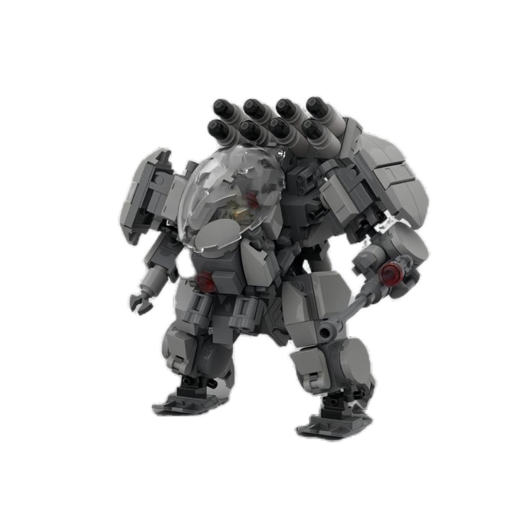 AF-03 War Machine Mecha Roboter Bausatz Bauspielzeug Set MOC Bausatz Kinder Geburtstagsgeschenk