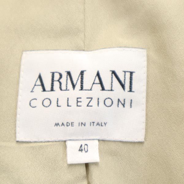 ARMANI COLLEZIONI made in Italy tailored jacket 40 beige Women Used