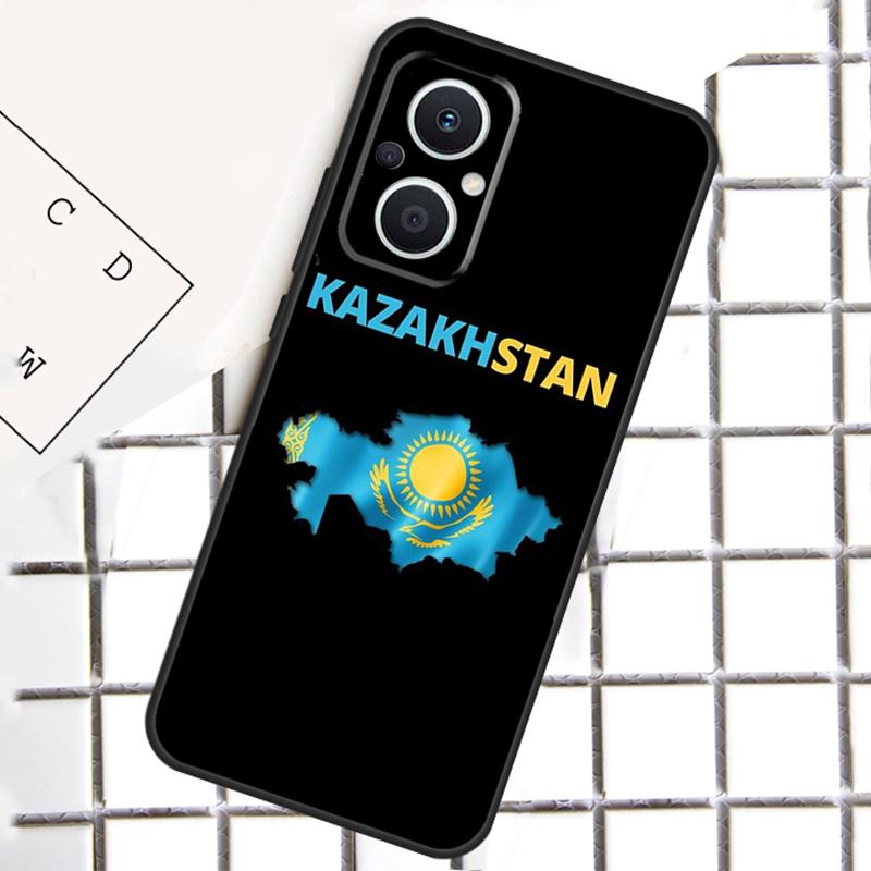 

Чехол для телефона с флагом Казахстана Для OPPO Reno 14F 13F 12F 11F 10 Pro 8T 7 8 Lite OPPO Find X8 X6 X5 X9 Pro Обложка OPPO Reno12 F