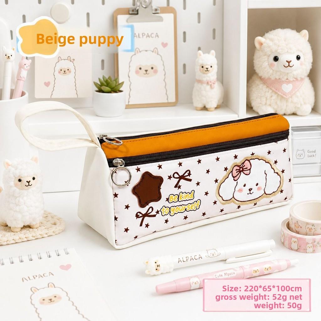Kids Large Capacity Pencil Case With Multiple Layers And Creative Design For Students