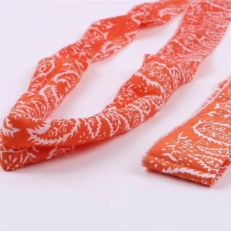 Pet Cooling Bandana Dogs Hot Day Cooling Scarf with Flower Printed Eye Catching