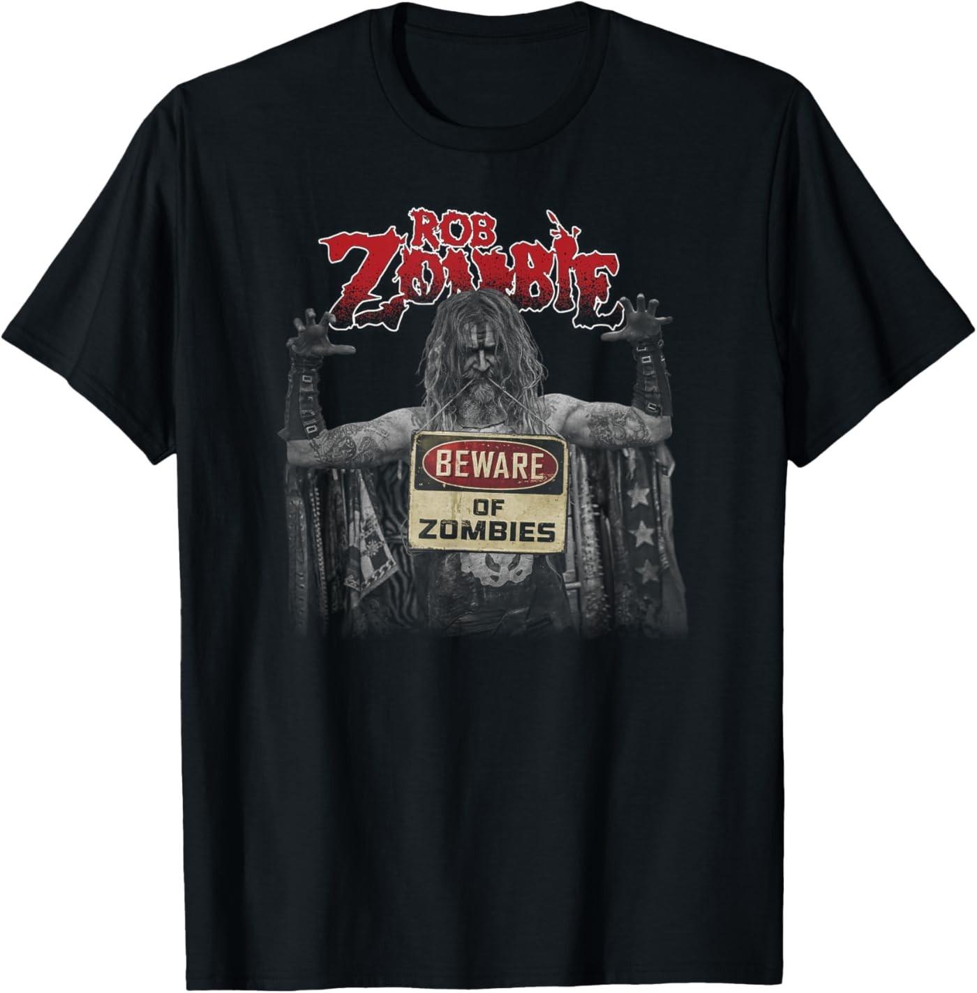 Rob Zombie Beware Of Zombies T-Shirt S