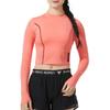 Under Armour Short Slim Comfortable Breathable Casual Long Sleeve T-Shirt Women tops Pink 1365641-819