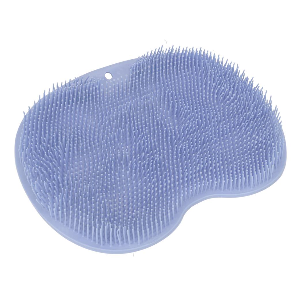 Multifunctional Shower Brush with Non Slip Suction Cup Soft Flexible Foot Body Scrubber for Bathroom