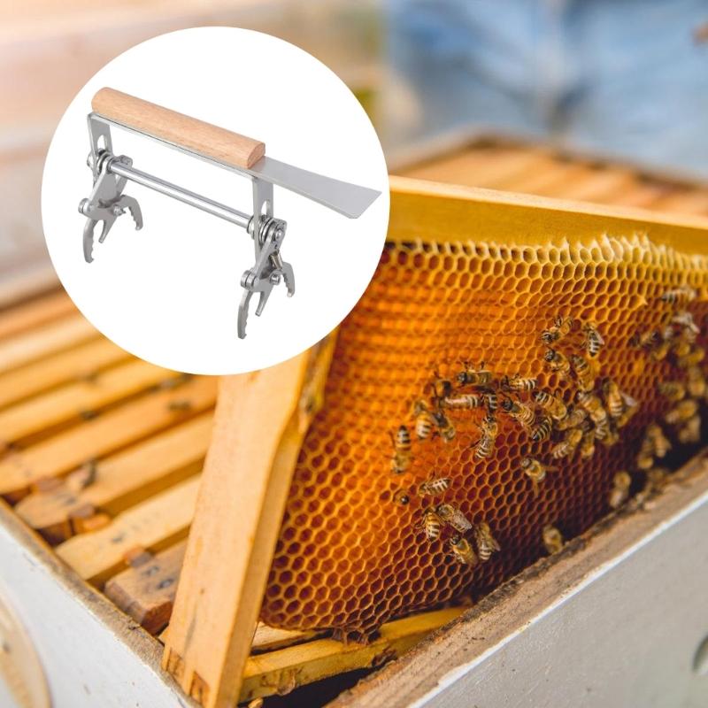 Professional Beekeeping Clip Bees Hives Frame Holder Beekeeper Tool Hives Frame Clip Bees Frame Holder Frame Accessories B03E