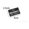 40x25mm Metal Car Emblem Seat Badge Nameplate Label for G63 G65 W463 G500 G350 W204 W205 W254 GLC W176 GLK VITO CLA