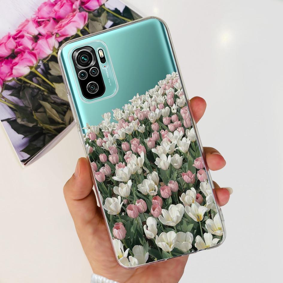 For Xiaomi Redmi Note 10 Pro Max Case Cute Fashion Butterfly Marble Soft Silicone Cover on Redmi Note 10S Note 10 S Note10 Funda