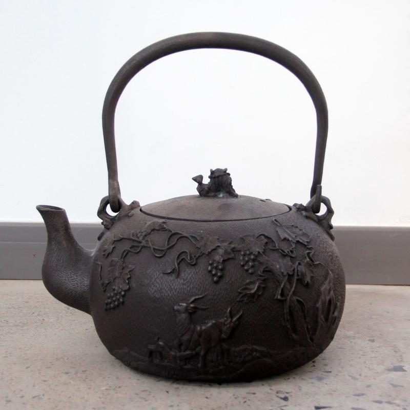 Chashen 5000ml Uncoated Cast Iron Prosperity Kettle