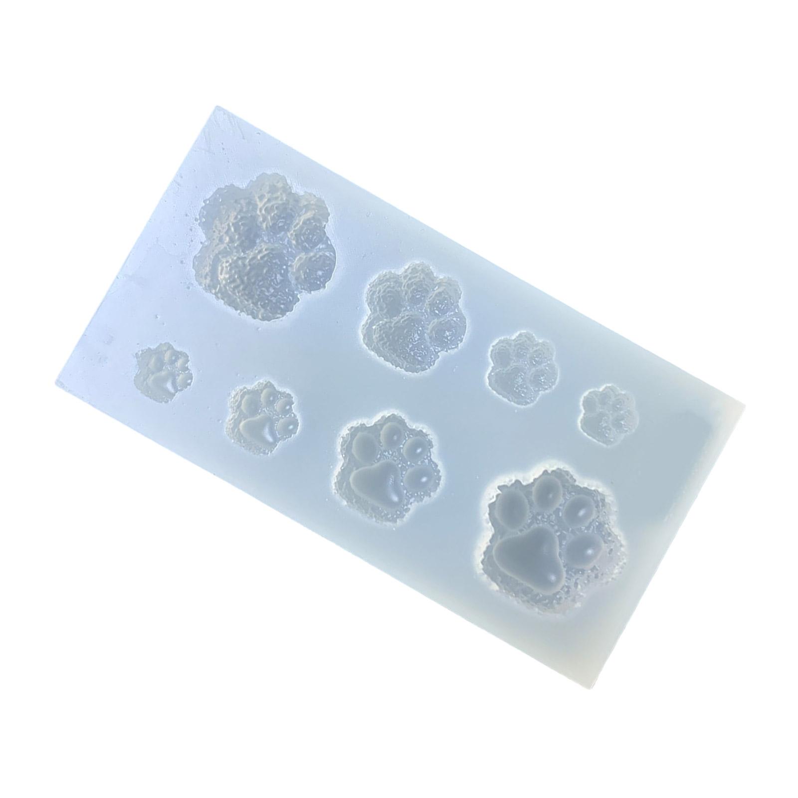 

Kitten Claw Design Silicone Mold Reusable Crafting Tool for Resin Art Soap Candle Making Jewelry Pendant Accessories 1