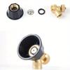 1PCS /2PCS Nozzle Agricultural Atomization Adjustable Nozzle Black Whirlwind Agricultural Sprinkler Head Garden Tool