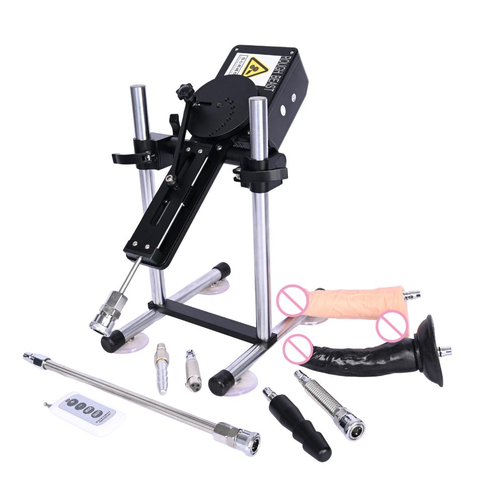 Sex Machine ROUGH BEAST Remote Control Quiet 360 Agree Adjustable Masturbation Machine for Women Men