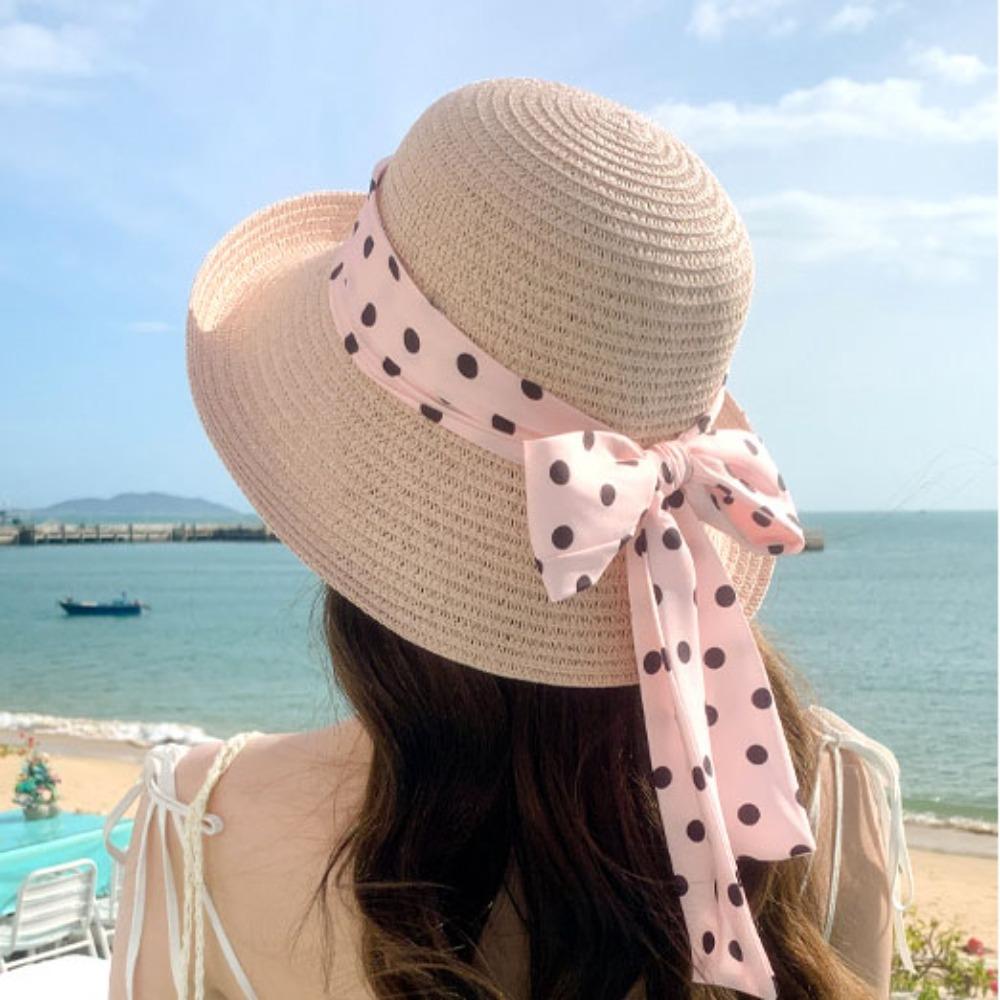 Trendy Fishing Cap Straw Woven Beach Hat Fashion Fisherman Hat Outdoor Sports