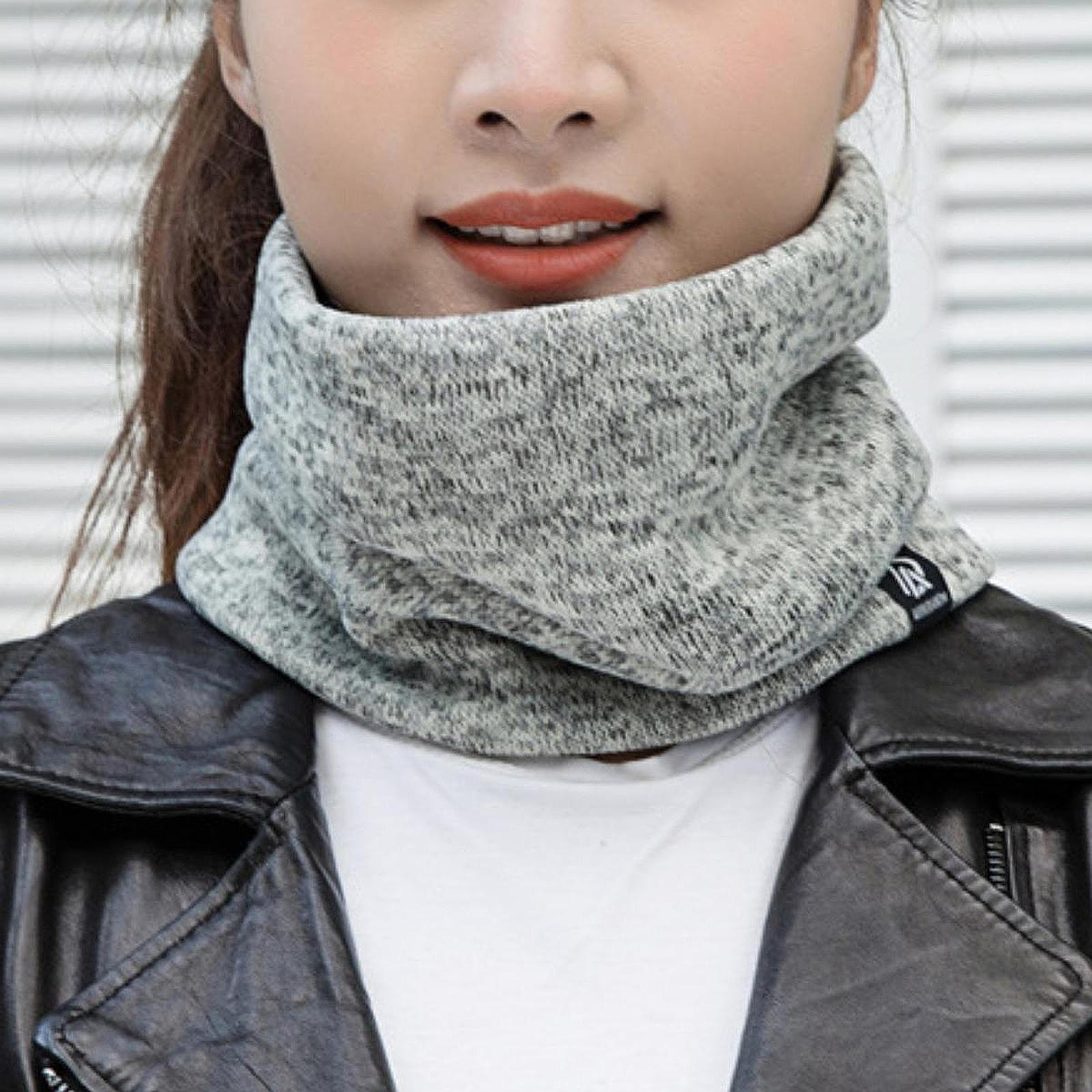 

Fleece Lined Neck Gaiter for Cycling And Skiing жовтий