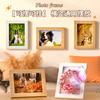 Creative Flower Insects Po Frame Building Blocks Toys New Year Decoration For Desktop Wall Magnetic Refrigerator Sticker