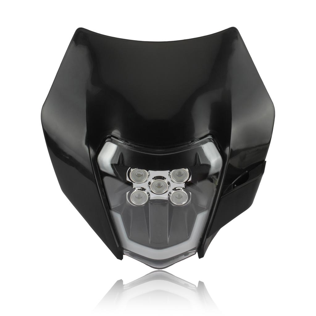 For KTM EXC 300 Motorcycle LED Headlight XC SX XC-W 125 250 350 450 530 2018-    Dirt Bike Motocross Modified