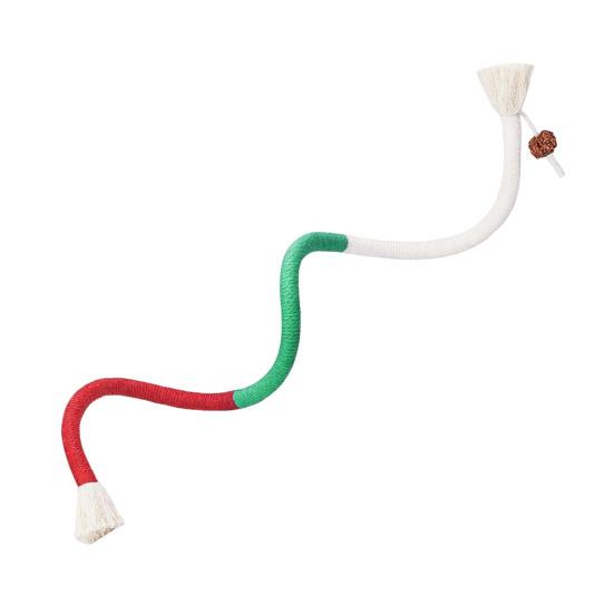 Katzen Kaustrick Spielzeug Baumwollseil Kauspielzeug Sicherer Zahnreiniger Kätzchen Katzenminze Spielzeug